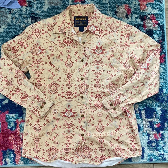 Woolrich Tops - Woolrich corduroy western shirt size medium
